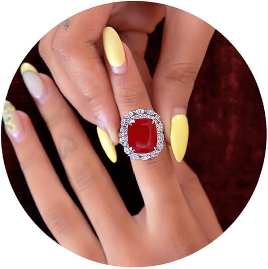 💎 Luxury 3.06 Ct Round & Marquise Diamond Ring | 925 Silver | DEF/VVS–VS Clarity | Timeless Fine Jewelry