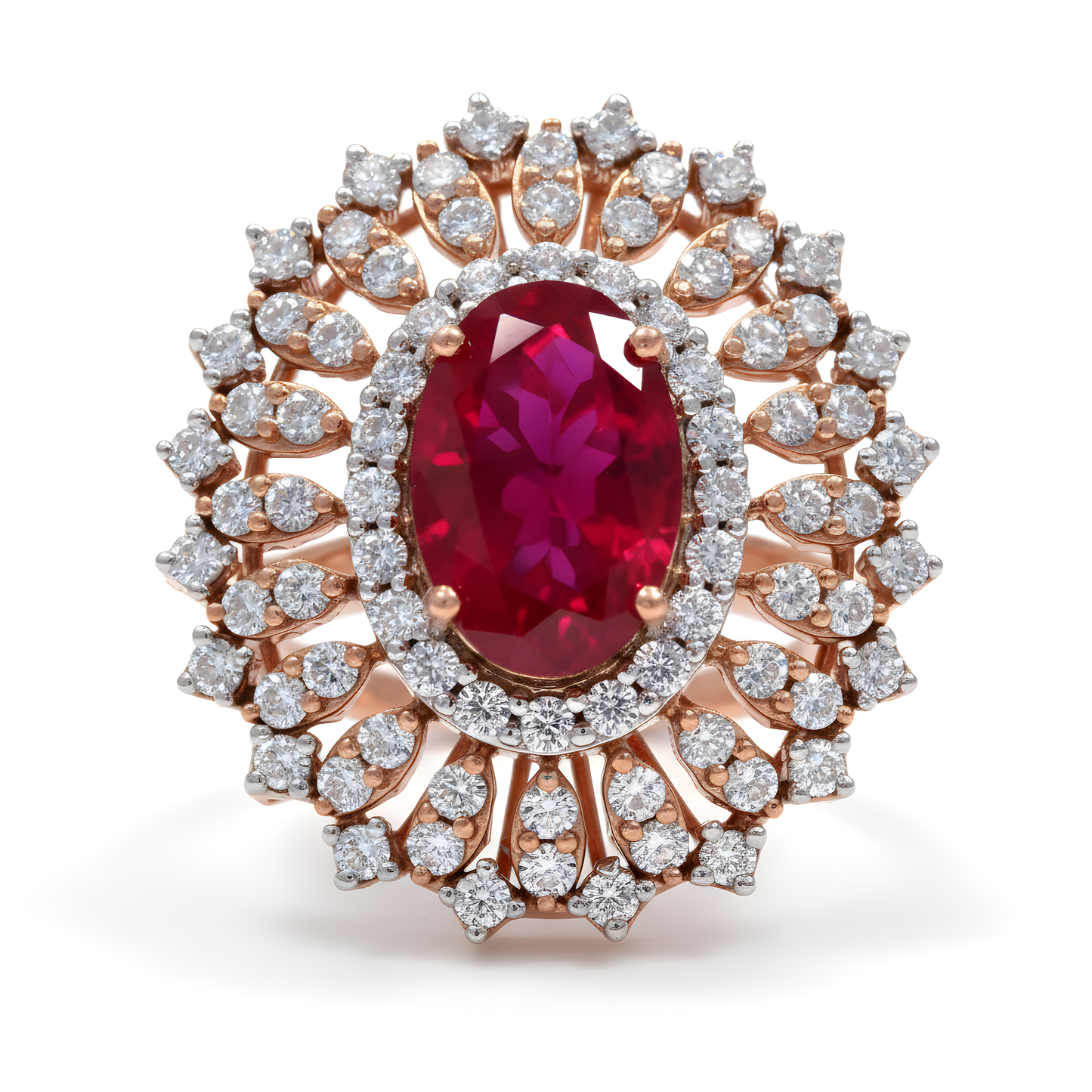 💎 Onyx Ring with 2 Ct Side Diamonds | 925 Silver | DEF VVS–VS