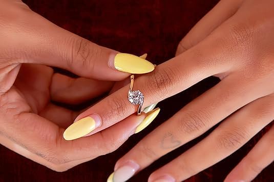 925 Silver Ring Round Shape | Elegant & Timeless Design