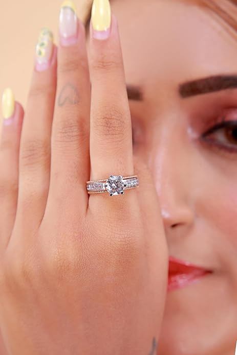 925 Silver Ring | Round Shape | Elegant & Timeless Design