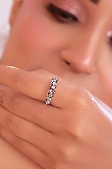 925 Silver Ring | Round Shape | Elegant & Timeless Design