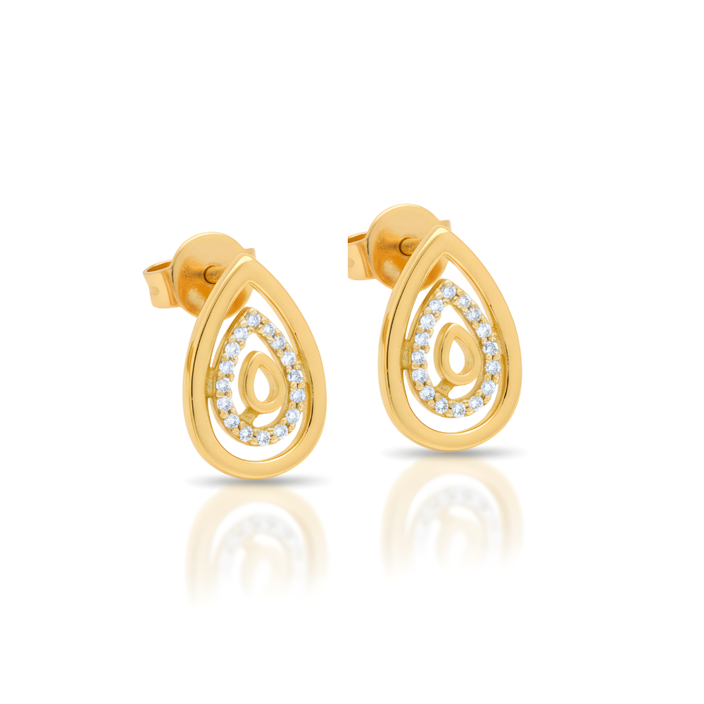 💎 Stylish Sterling Silver Earrings | Brilliant Moissanite-Inspired Shine | Lightweight & Skin-Friendly