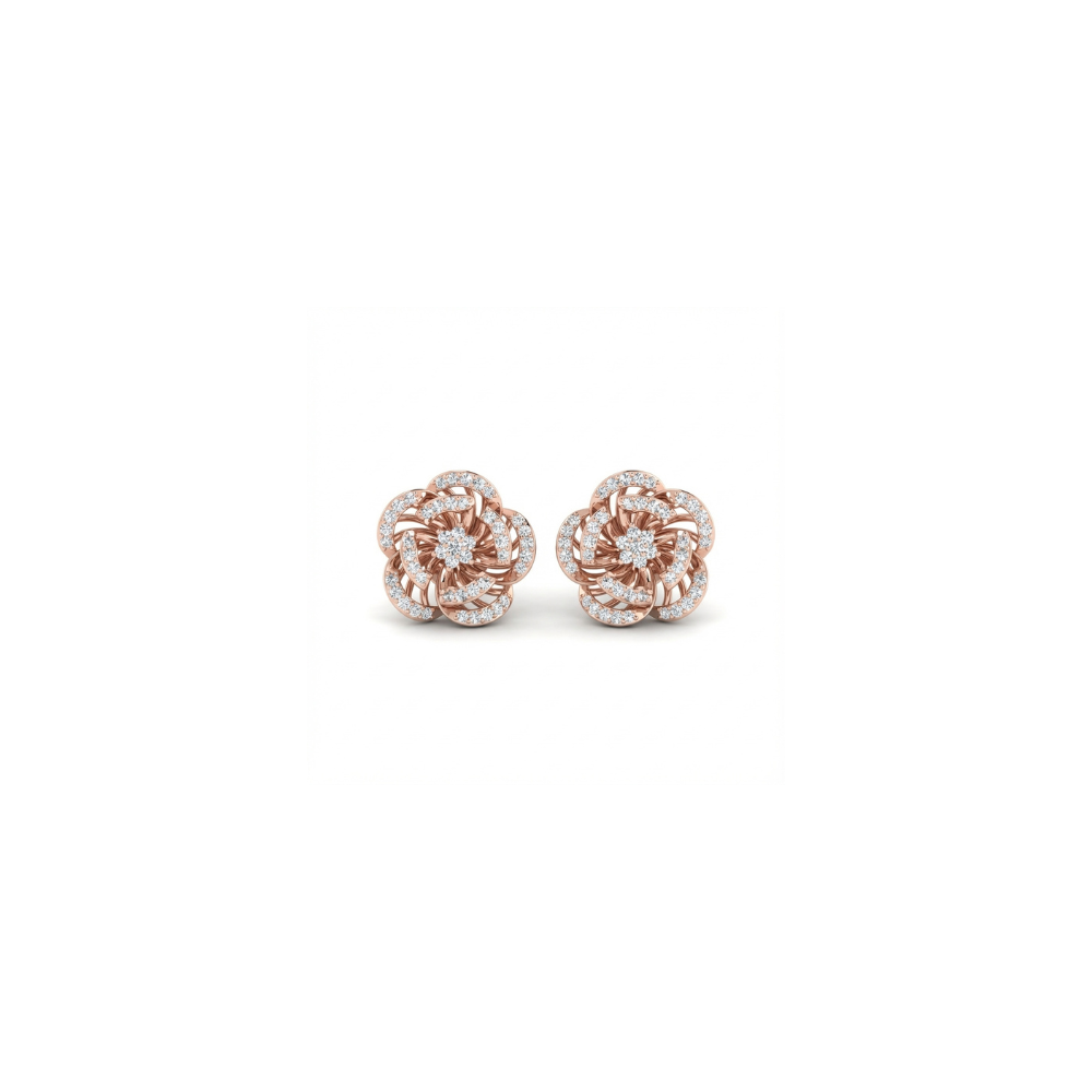 π Elegant CVD Diamond Earrings | 925 Silver | Radiant Fine Jewelry Gift