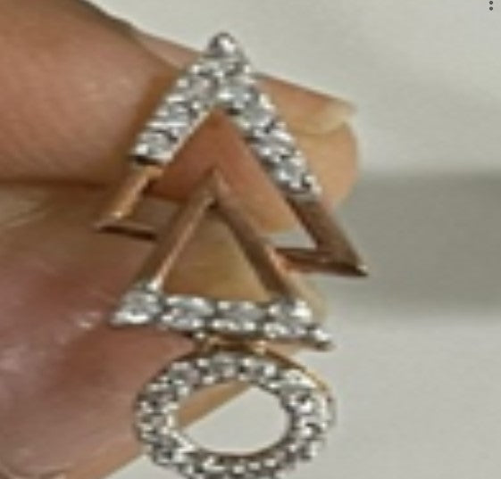 925 Silver Dainty CVD Diamond Earrings | Lightweight Minimalist Jewelry Gift