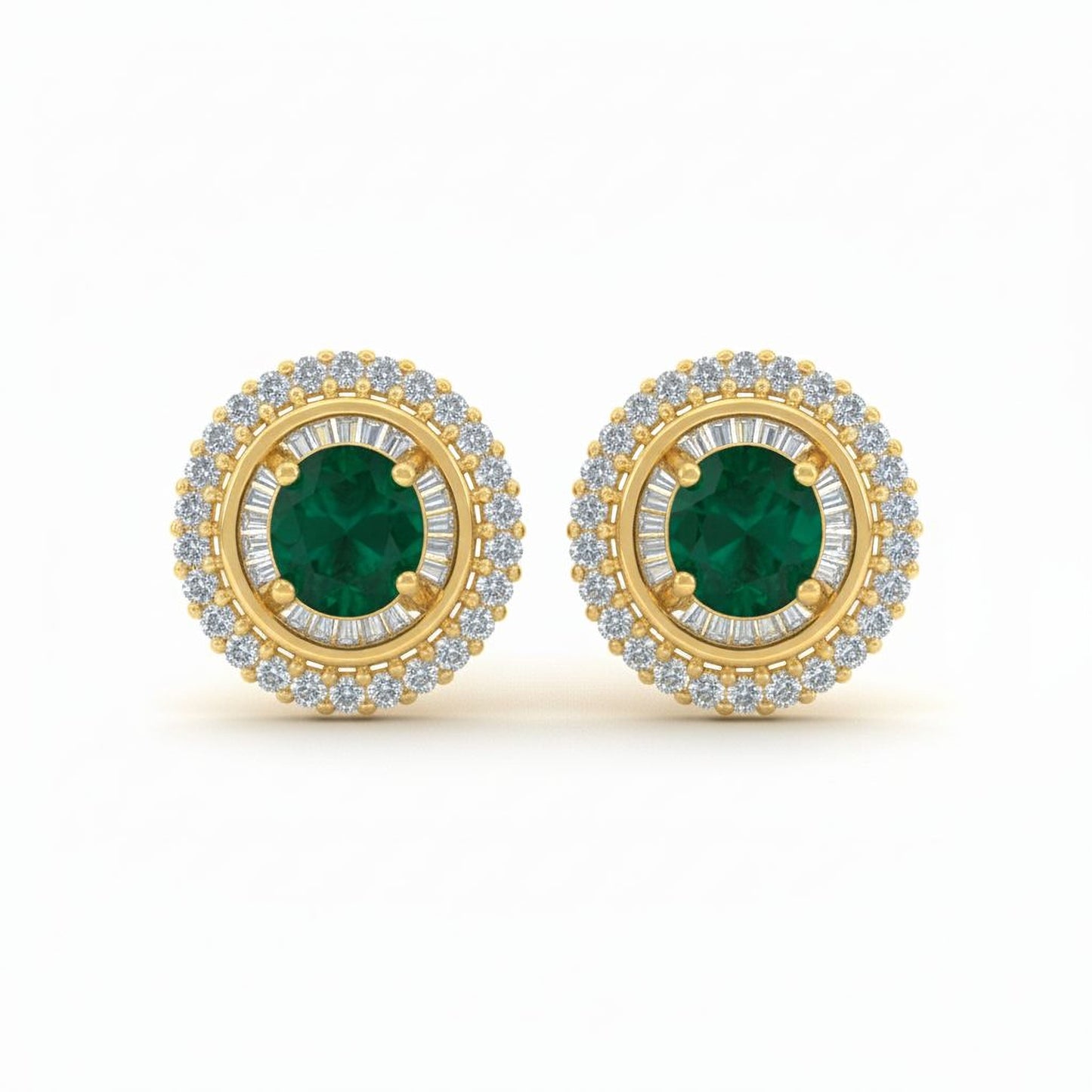 💎 Stylish Sterling Silver Earrings | Brilliant Moissanite & CZ Sparkle | Premium Women’s Jewelry