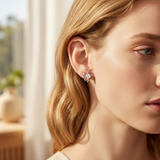 💎 Stylish 925 Silver Earrings | Classic Women’s Jewelry | Ideal for Events, Gifting & Everyday Use