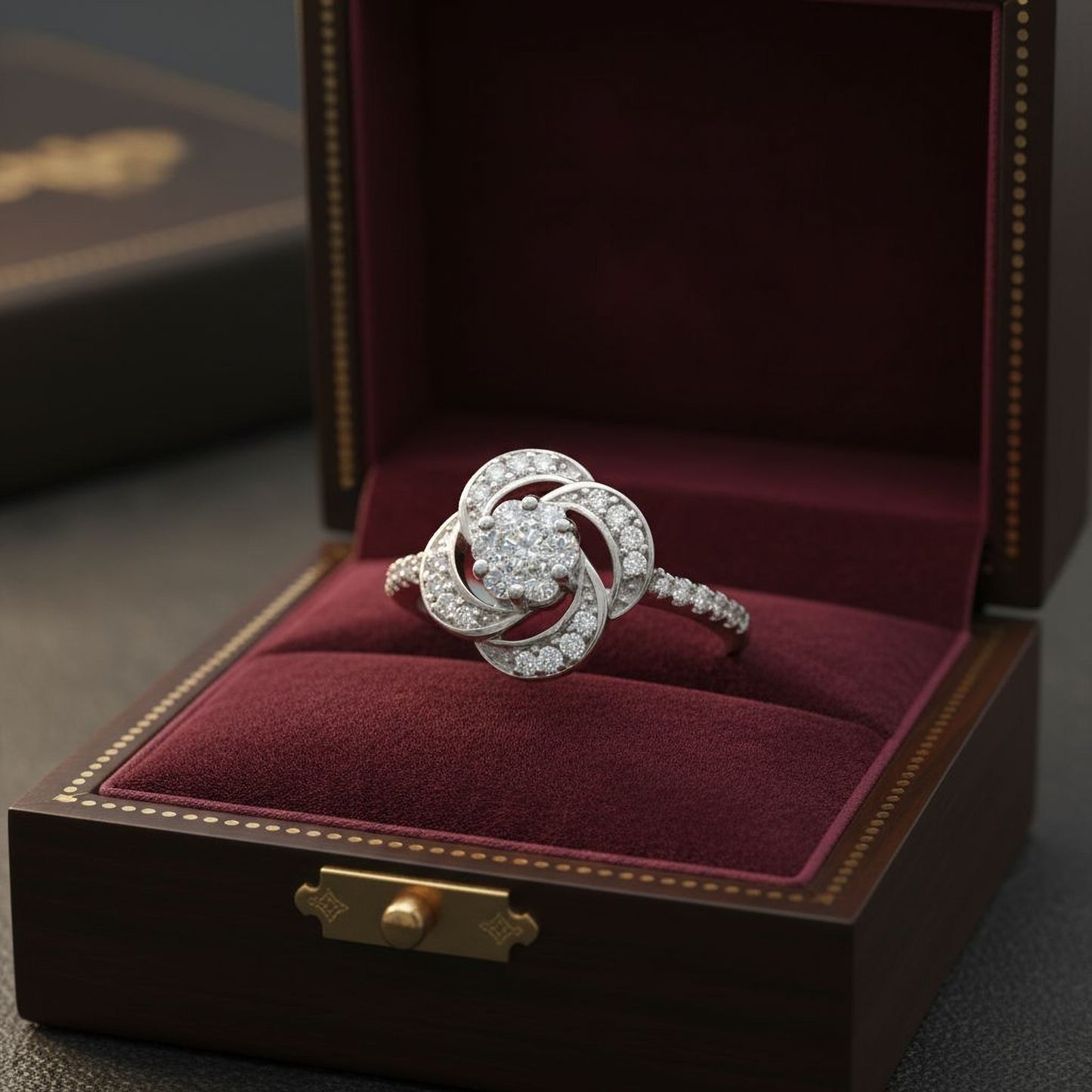 💎 Exquisite 925 Sterling Silver Ring | Luxury Women’s Jewelry with Brilliant Shine