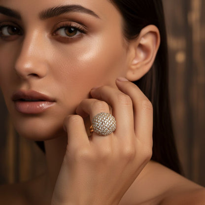 ✨ Premium 1.75 Ct Diamond Side Ring | 925 Sterling Silver | DEF VVS–VS Clarity