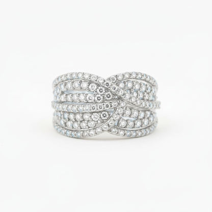 ✨ Premium 925 Silver Diamond Ring | 2 Ct Side Diamonds | High-Clarity DEF VVS–VS