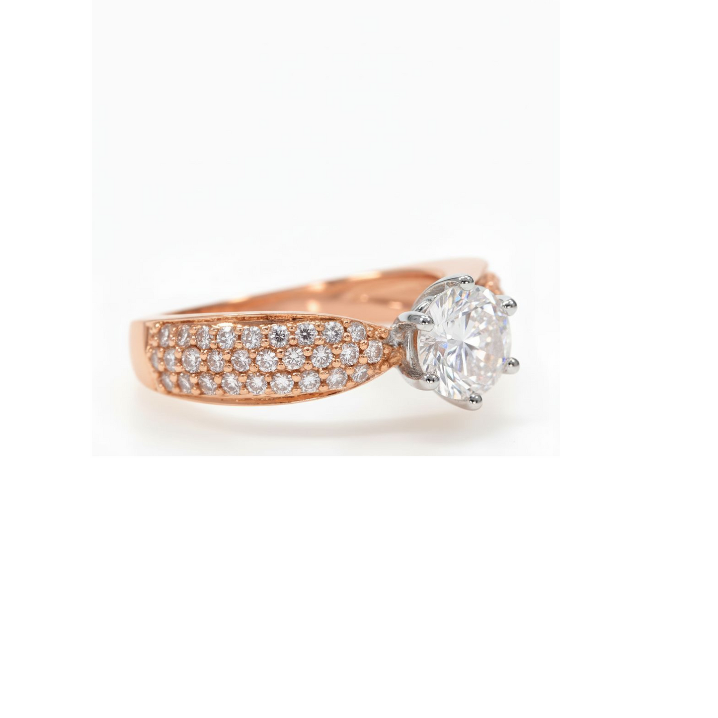 💎 925 Sterling Silver Ring | Brilliant 2ct Diamond Shine