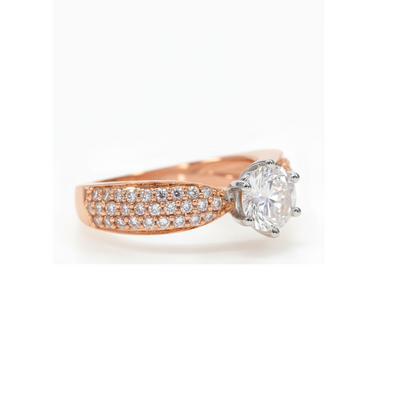 💎 925 Sterling Silver Ring | Brilliant 2ct Diamond Shine