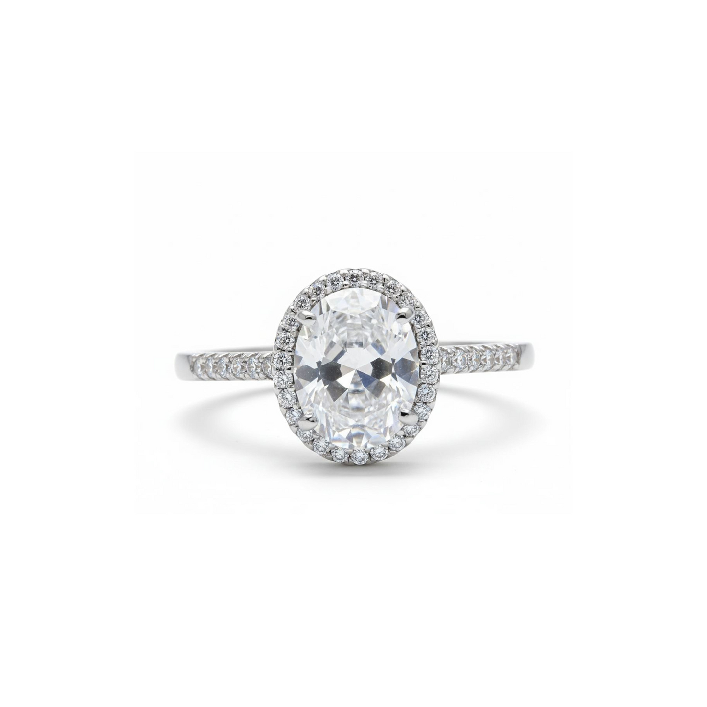 💎 925 Sterling Silver Diamond Ring | Elegant Women’s Jewelry