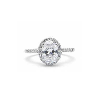 💎 925 Sterling Silver Diamond Ring | Elegant Women’s Jewelry