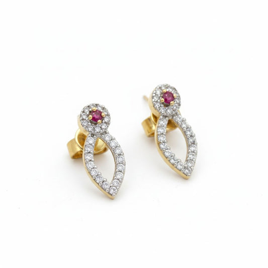 💎 Stylish Sterling Silver Earrings | Brilliant Moissanite & CZ Sparkle | Premium Women’s Jewelry