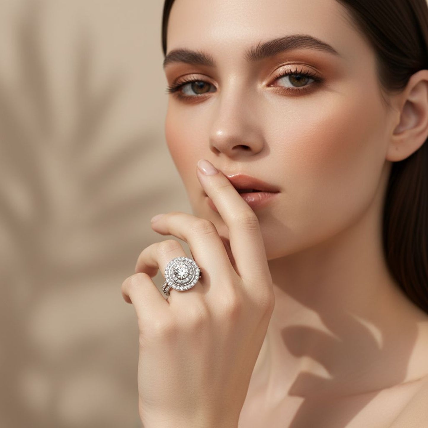 💎 Premium 1.66 Ct Side Diamond Band | 925 Silver | DEF VVS–VS | Perfect Gift for Her