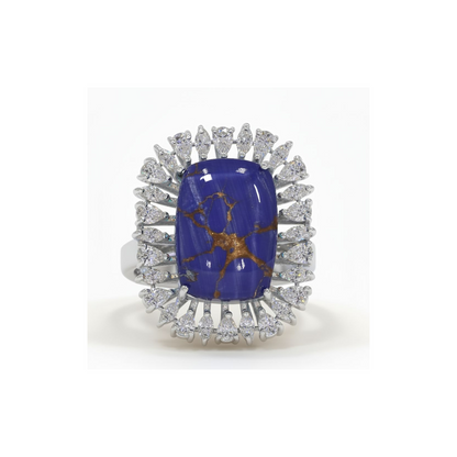 💎 Elegant 925 Silver Ring | CZ, Moissanite & Lab-Grown Stones – 1.25 Ct Women’s Jewelry