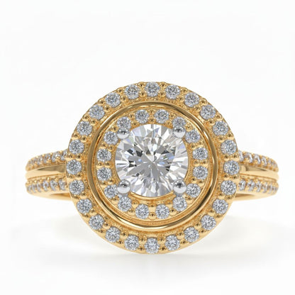 💎 Premium 1.66 Ct Side Diamond Band | 925 Silver | DEF VVS–VS | Perfect Gift for Her