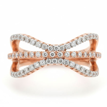 💎 Stylish 925 Silver Diamond Ring | Radiant 0.7 Ct DEF VVS–VS Sparkle