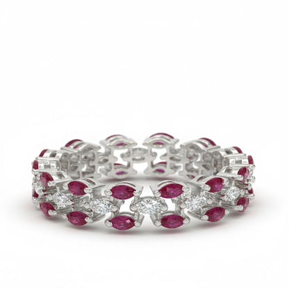 💎 Premium Handmade 925 Silver Ring | 0.56 Ct Side Diamonds | DEF VVS–VS