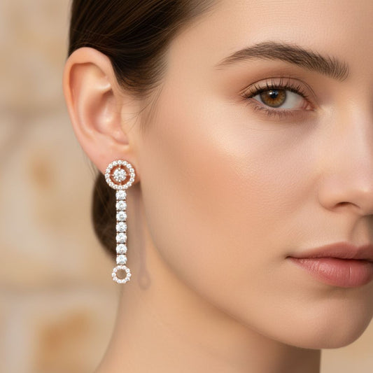 💎 Elegant 925 Silver Earrings | Timeless Fine Jewelry for Women