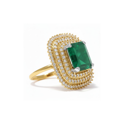 💎 Elegant 925 Silver Diamond Ring | Sparkling Luxury Jewelry for Women