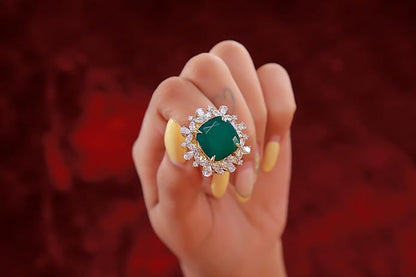 925 Sterling Silver Ring | Round, Marquise & Pear Shape | Elegant & Timeless Design