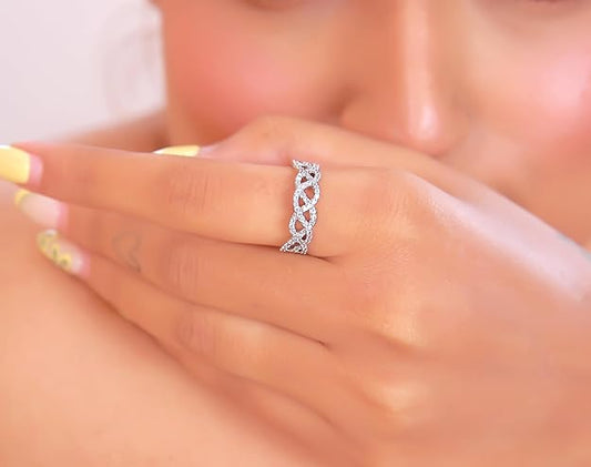 925 Silver Ring  | Round Shape | Elegant & Timeless Design