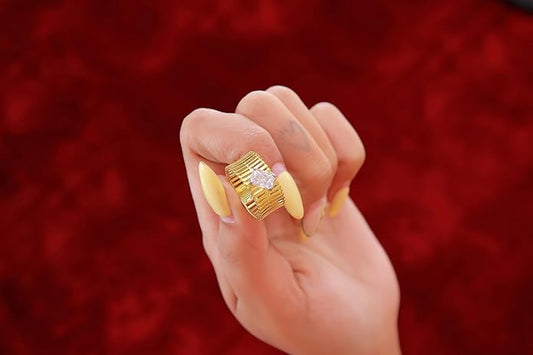 925 Silver Ring| Emerald Shape | Elegant & Timeless Design