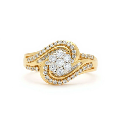💎 Elegant 925 Sterling Silver Diamond Ring | Timeless Sparkle & Luxury for Women