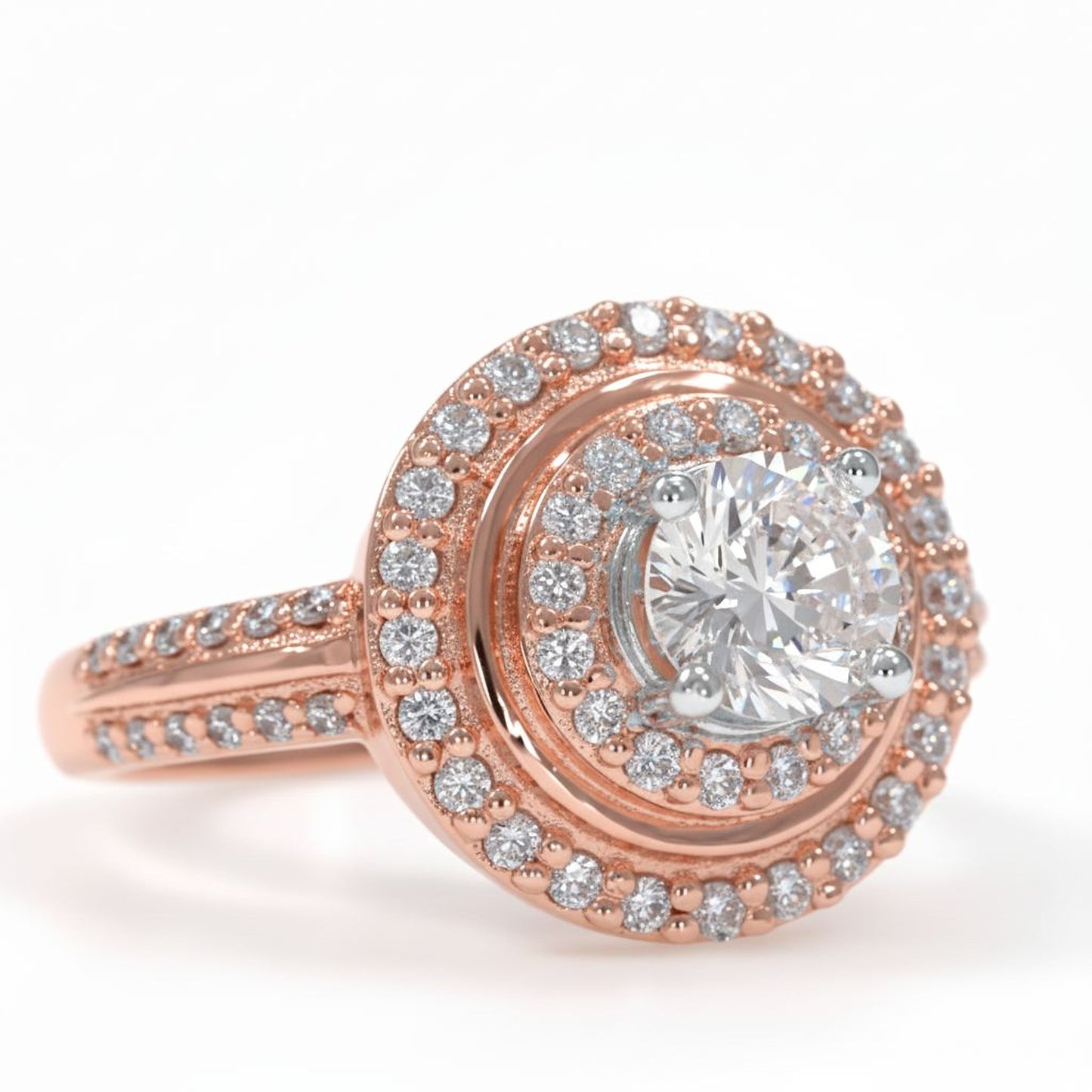 💎 Premium 1.66 Ct Side Diamond Band | 925 Silver | DEF VVS–VS | Perfect Gift for Her