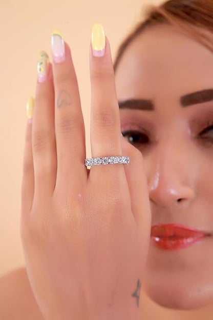 925 Silver Ring | Round Shape | Elegant & Timeless Design