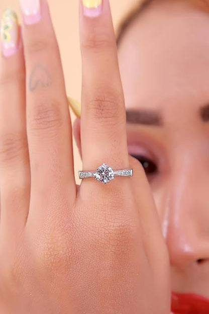 925 Sterling Silver Ring  | Round Shape | Elegant & Timeless Design