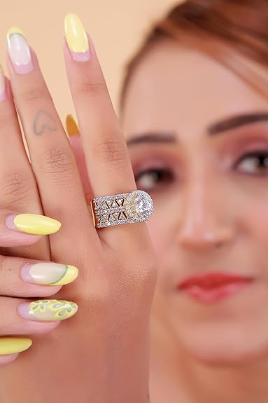 925 Silver Ring| Round Shape | Elegant & Timeless Design