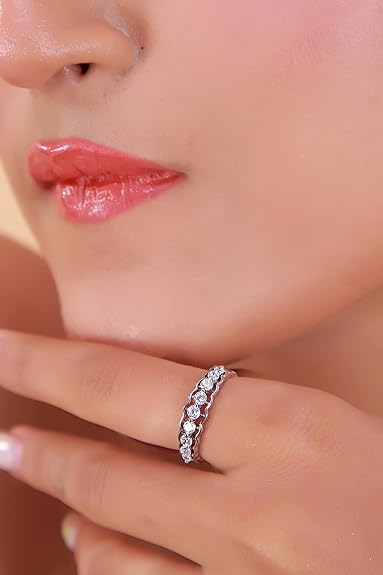 925 Silver Ring | Round Shape | Elegant & Timeless Design