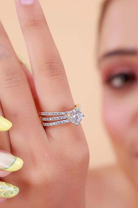 925 Silver Ring | Round Shape | Elegant & Timeless Design