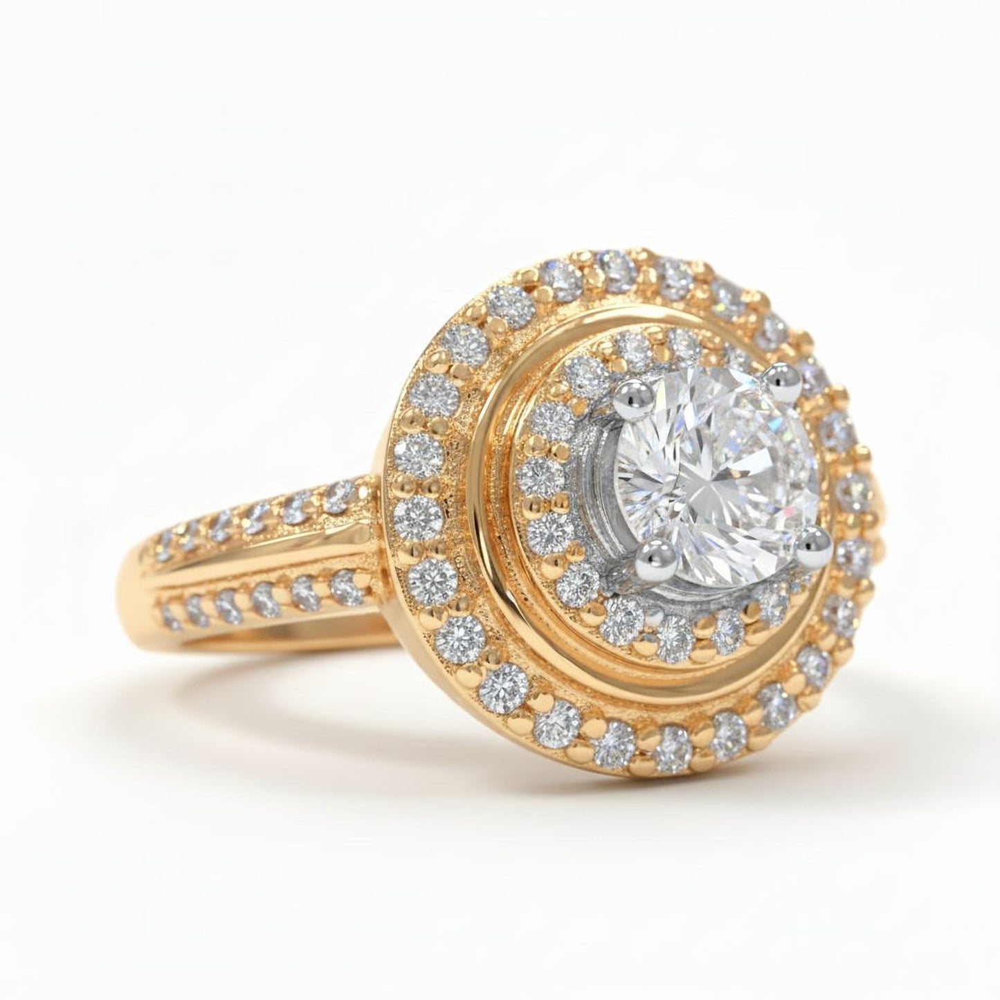 💎 Premium 1.66 Ct Side Diamond Band | 925 Silver | DEF VVS–VS | Perfect Gift for Her