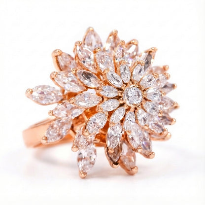 💎 Elegant 3.5 Carat Side Diamond Ring | 925 Silver | DEF VVS–VS