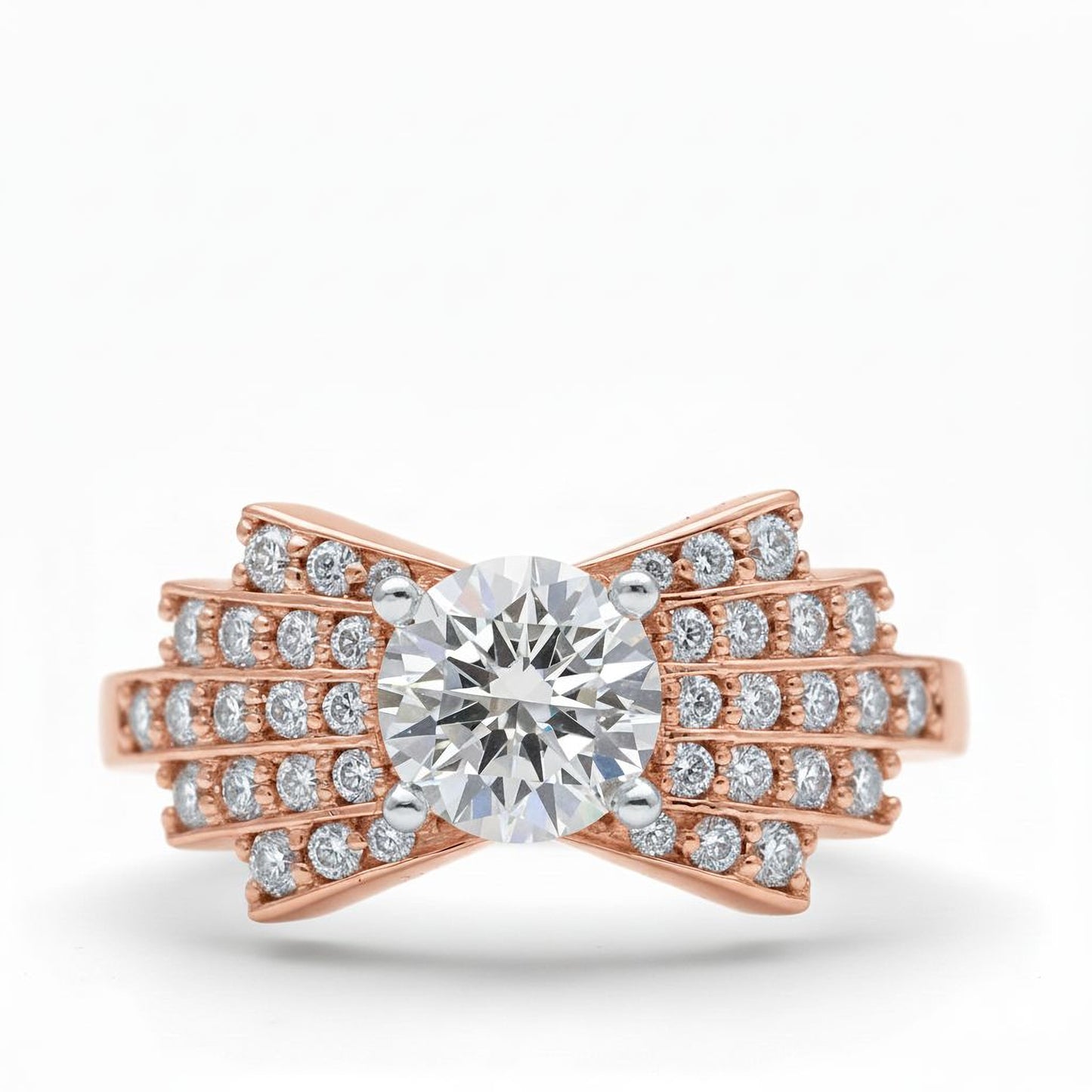 ✨ Premium 925 Silver Diamond Ring | 1.51 Ct Side Diamonds | DEF VVS–VS Quality