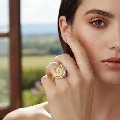 💎 Elegant 0.5 Ct Diamond Side-Stone Ring | Sterling Silver | DEF VVS–VS Quality