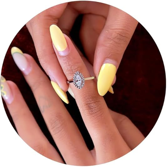 💎 Luxury 0.50 Ct Marquise Diamond Ring | Sterling Silver 925 | DEF/VVS–VS Clarity | Certified Fine Jewelry