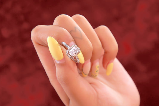 925 Silver Ring | Round & Emerald Shape | Elegant & Timeless Design