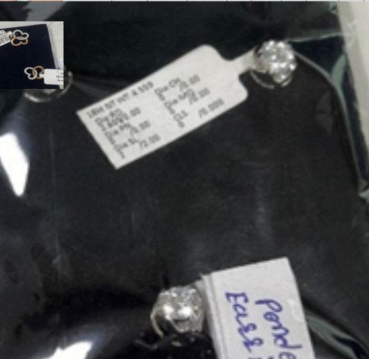 💎 925 Silver Luxury Diamond Pendant and Earrings Set | Perfect Gift for Her