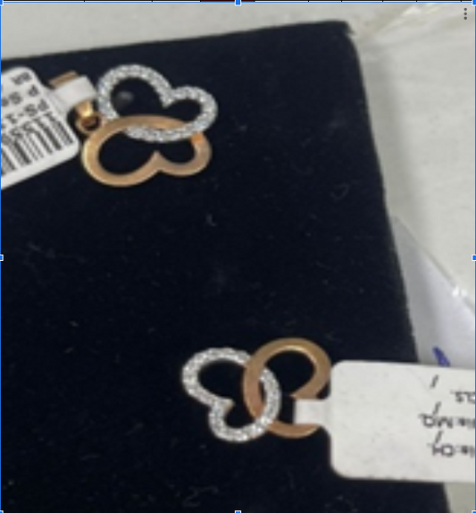 Elegant 57-Stone Moissanite & CVD Diamond Pendant Set | 14K White Gold