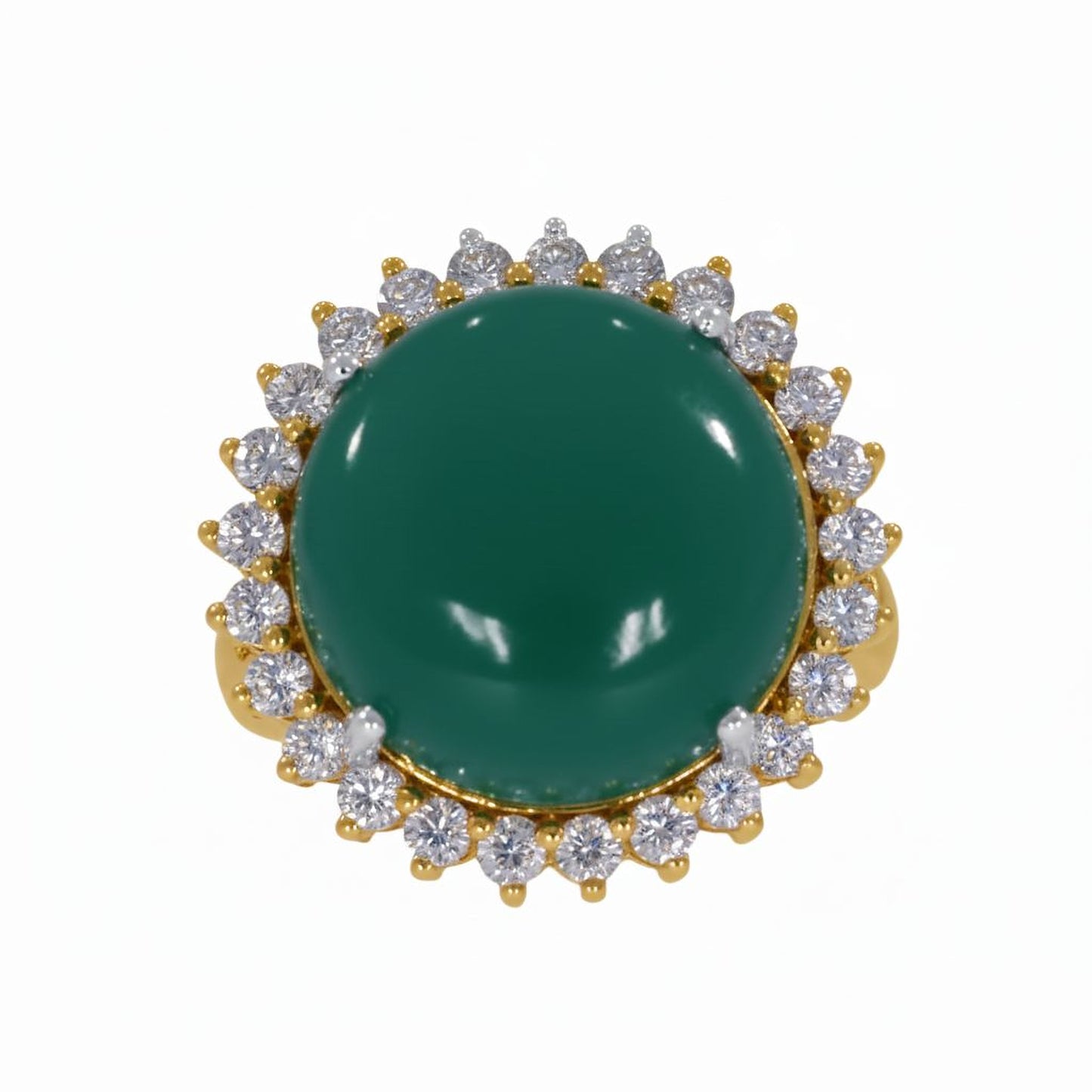 ✨ Premium 925 Silver Ring with 0.72 Ct Side Diamonds | DEF VVS–VS Quality