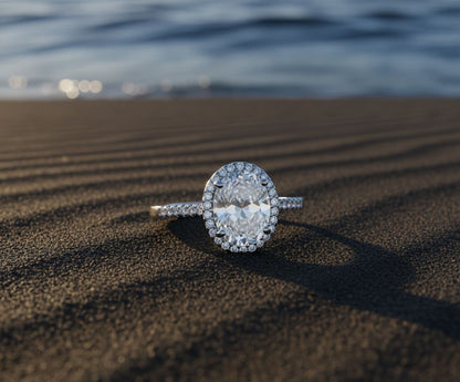 💎 925 Sterling Silver Diamond Ring | Elegant Women’s Jewelry