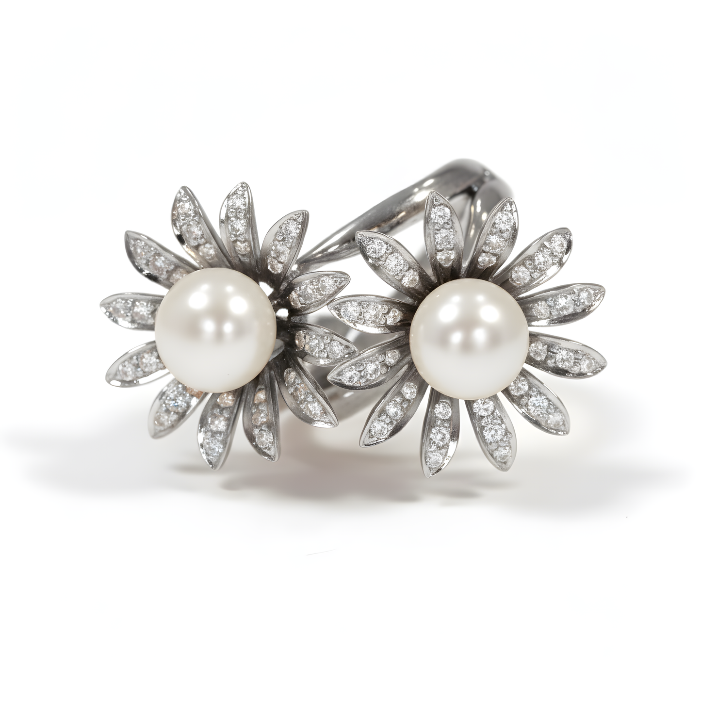 💎 925 Silver Ring with 0.9 Ct DEF VVS–VS Diamonds