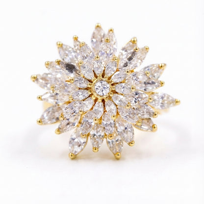 💎 Elegant 3.5 Carat Side Diamond Ring | 925 Silver | DEF VVS–VS