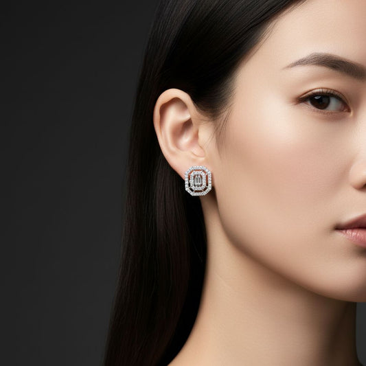 💎 Stylish 925 Silver Earrings | Elegant Women’s Jewelry | Perfect for Gifting, Events & Everyday Wear