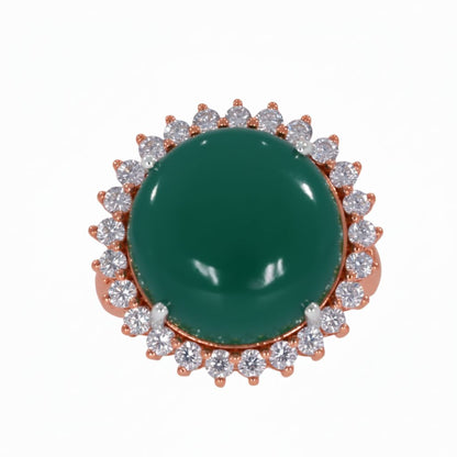 ✨ Premium 925 Silver Ring with 0.72 Ct Side Diamonds | DEF VVS–VS Quality